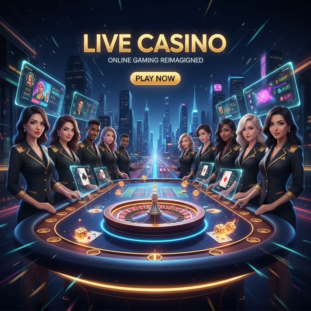 Live casino på Slotsvader casino